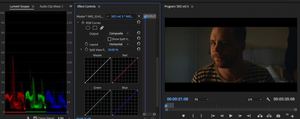 how to color grade