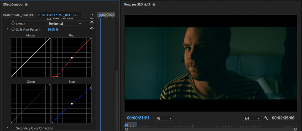 how to color grade